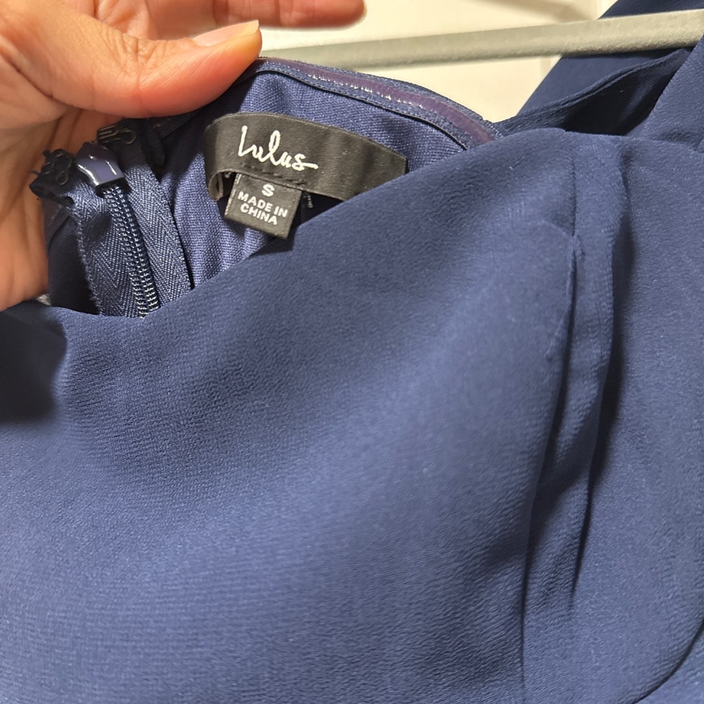 Lulus Navy Dress - Picture 3 of 5